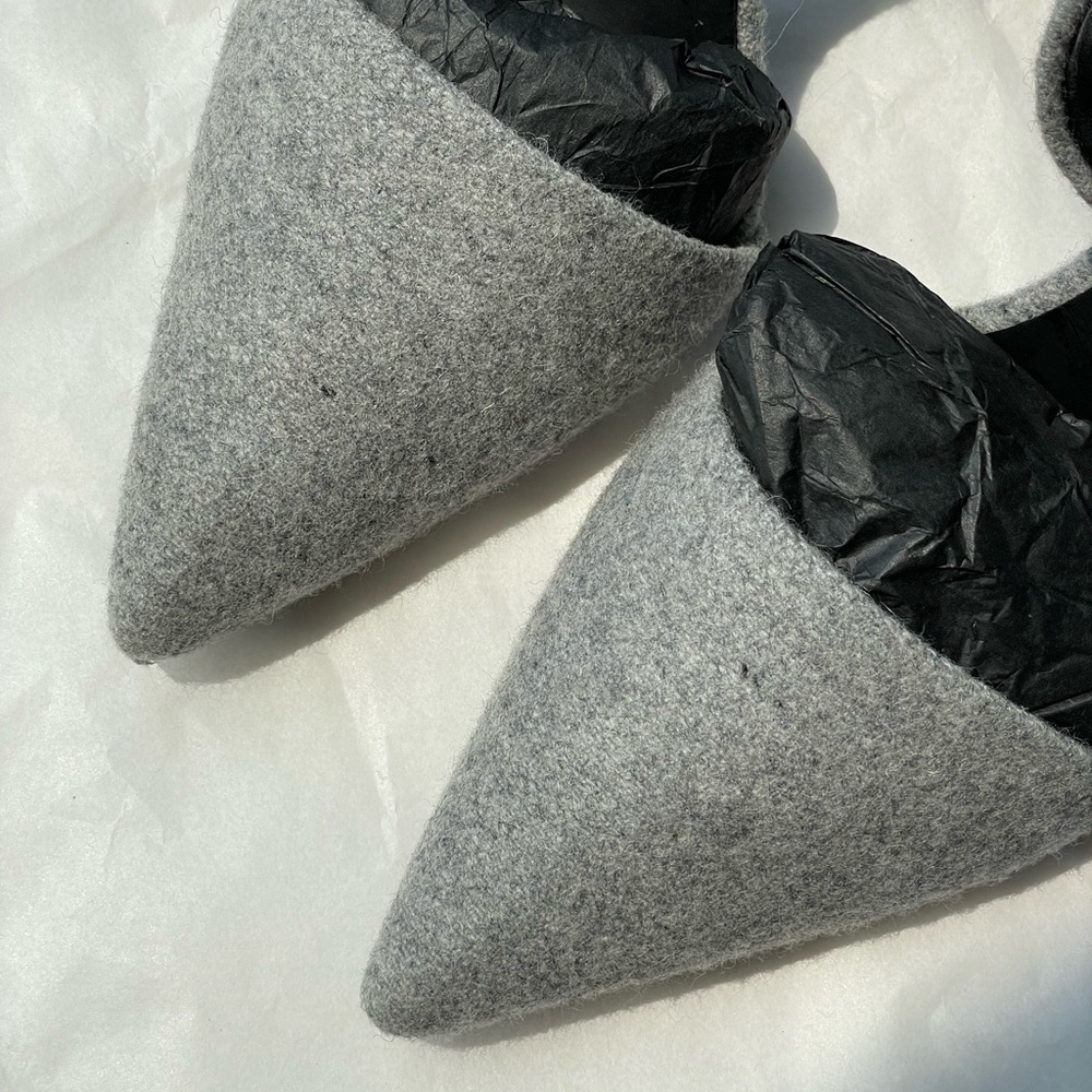 Alexander Wang tweeted strap pump